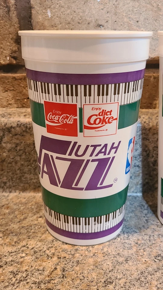 1990s 1993 All Star Weekend Utah Plastic Cups Coca-Cola Delta Center (Z10) - Image 2 of 4