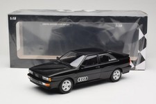 AUDI QUATTRO B2 1980 COUPE BLACK MINICHAMPS 155016121 1:18 LHD NOIR BLACK