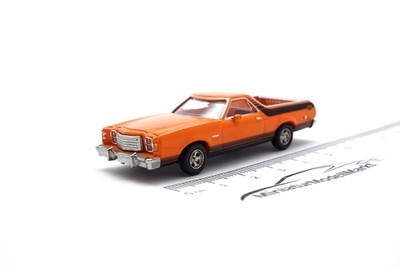 Ford Ranchero GT - orange - 1:87 - Brekina (18227)