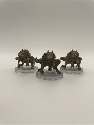 Jackalwere x3 - Monster Menagerie Revisited #12 D&D Icons of the Realms