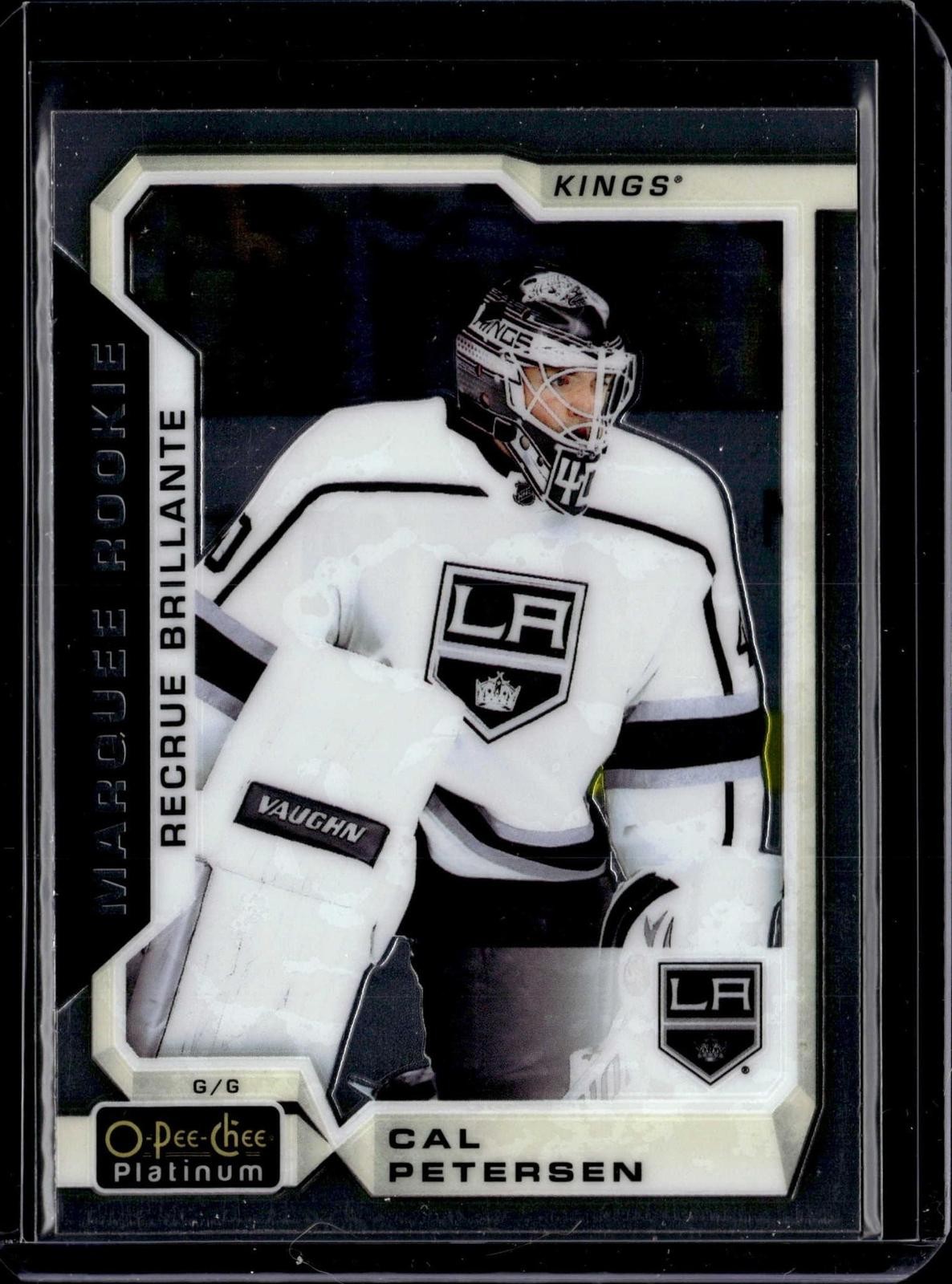 2018-19 O-Pee-Chee Platinum #169 Cal Petersen