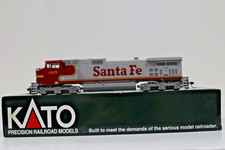 KATO C44-9W DASH 9 #37-1210 ATSF Santa Fe  #605 DC SILENT  DCC READY LNIB