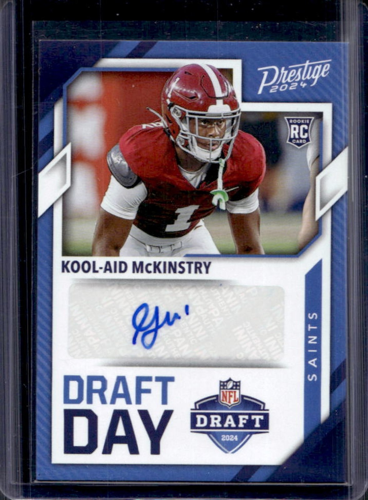 Kool-Aid McKinstry Panini Prestige Draft Day Signatures #DDSKMY Base