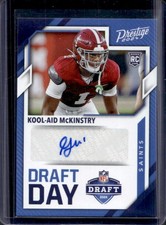 2024 Panini Prestige Kool-Aid McKinstry Draft Day Signatures RC Auto #DDS-KMY