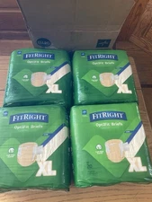 80 FitRight OptiFit Ultra Adult Incontinence Briefs Large Waists 44" - 56"
