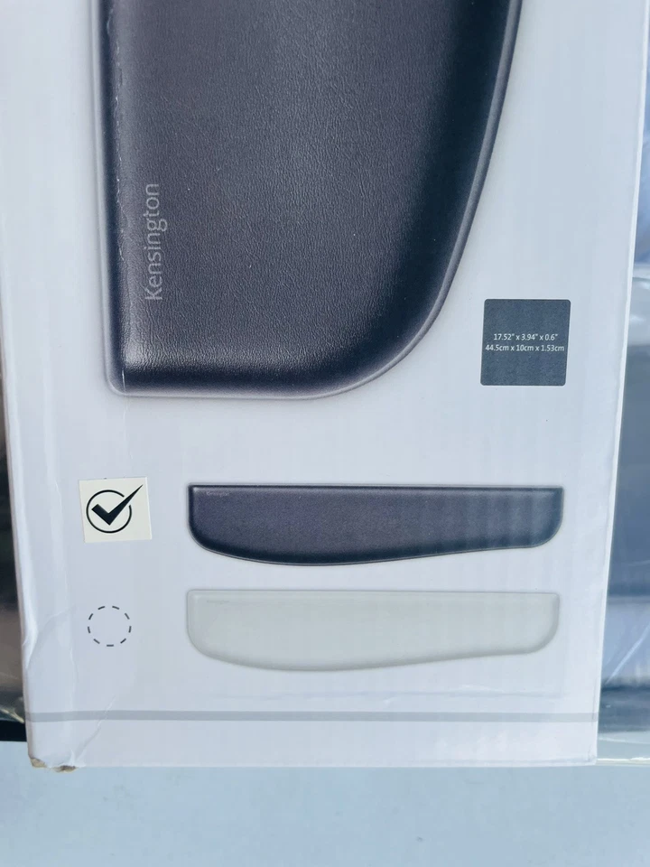 Kensington ErgoSoft Wrist Rest for Standard Keyboards 17" x 3.94" x .6” - Image 3 of 4