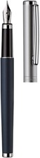 Otto Hutt Füllfederhalter Design 01 Blau, Ruthenium Matt