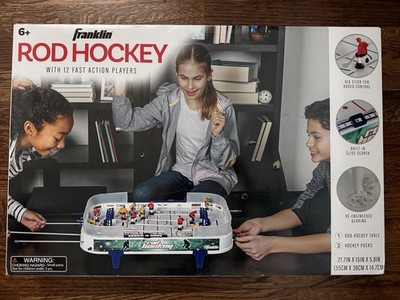 Franklin Rod Hockey Table Game 2023 with 12 Fast Action Players