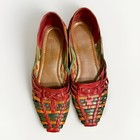 Vintage Cabin Creek Multicolor Braided Leather Huaraches Light Wear — photo 4
