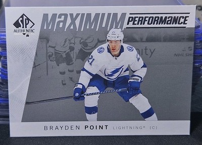 24-25 SP Authentic Brayden Point Maximum Performance     Tampa Bay Lightning 