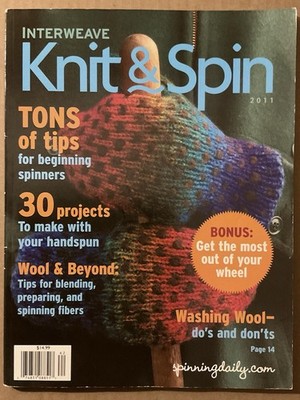Interweave Knit & Spin Magaine 2011: socks, hars, gloves, scarves, sweaters