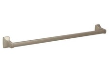 Moen YB0124BN Adler 24-in Brushed Nickel Finsih Wall mount Single Towel Bar READ
