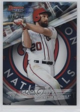 2016 Bowman's Best Blue Refractor 8/250 Daniel Murphy #61 fm0