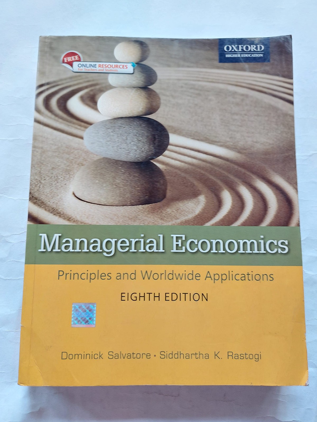 Managerial Economics: Principles and Worldwide Applications,Ravi