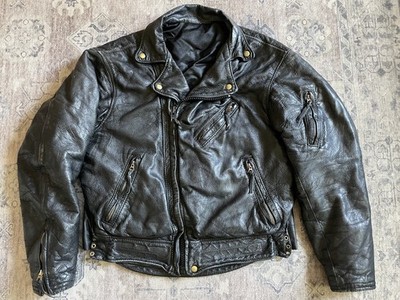 Langlitz Leather jacket Large Schott Vanson Iron Heart Wesco Ship