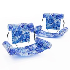 2 Pack Inflatable Pool Float Adults Heavy Duty Floating Lounge Chair Noodle