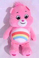 Care Bears Cheer Bear Pink Plush Basic Fun 14” Stuffed Animal Toy 2020