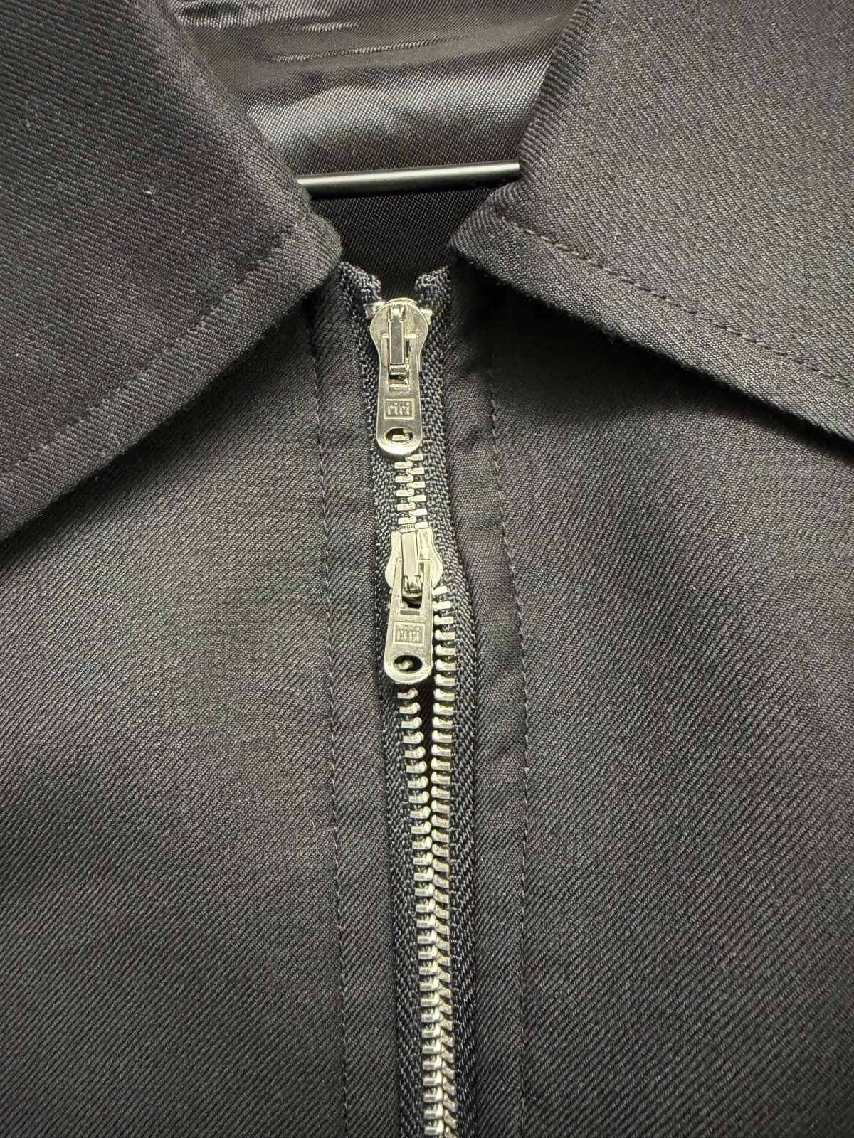 Our Legacy Black Wool Mini Jacket Size 46 - product detail image 5
