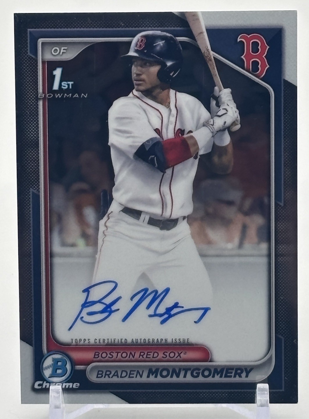 2024 Bowman Draft - Chrome Prospect Autographs Braden Montgomery #CPA-BM (AU,...