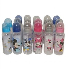 Disney Baby Bottles Mickey Minnie 9oz. Med. Flow BPA Free-Lot Of 17 NEW Sealed