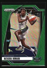 Natasha Howard 2024 Panini Prizm WNBA Green Prizms #130 Dallas Wings