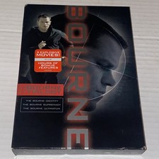 The Bourne Trilogy DVD 2016 Release, 3-Disc Set, Identity/Supremacy/Ultimatum