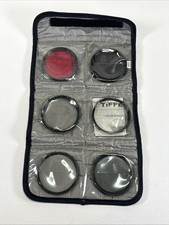Vintage 67mm Lens Filter Lot 6 Tiffen Tokina Rokunar  Spacemaker MCB Wallet
