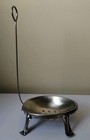 Vintage Kitchenware Egg Poacher Dipper Strainer Metal w/ Long Handle 7 1/4”
