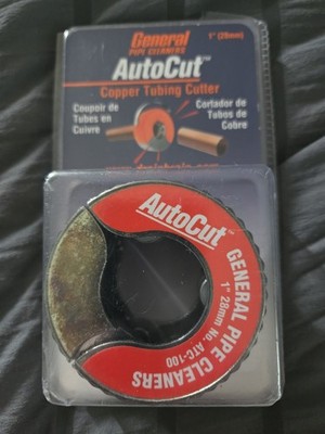 General Pipe Cleaners AutoCut 1  28mm Copper Tubing Cutter ATC-100 New Sealed