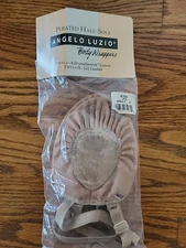 Angelo Luzio 621 Adult 6 Tan Leather Dance Slipper Pleated Half-Sole