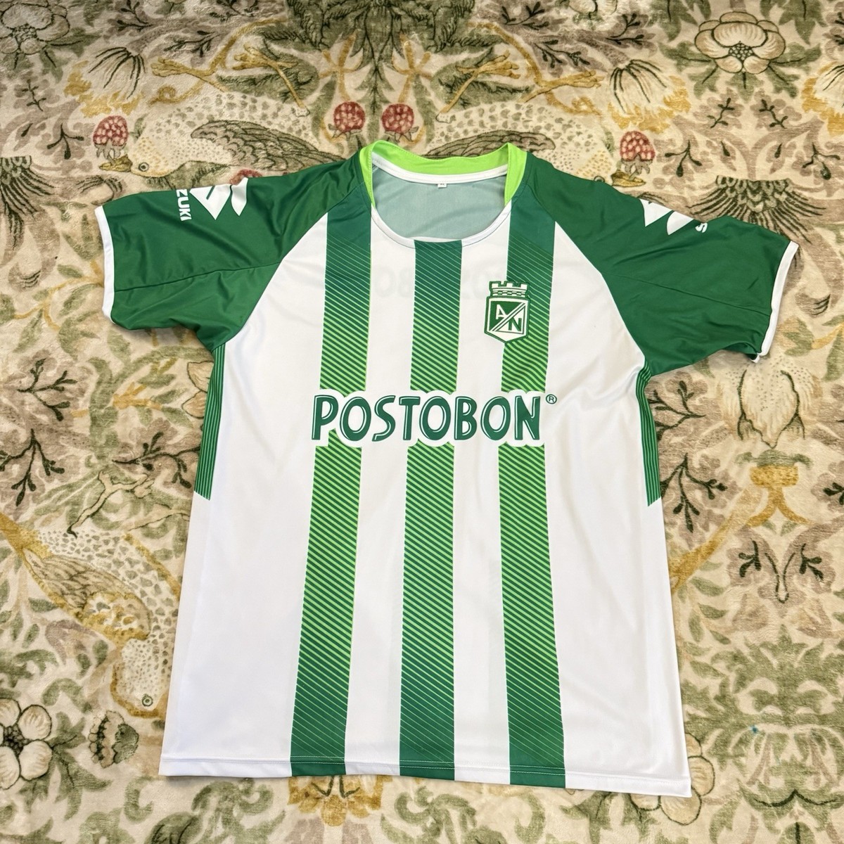 Rare Vintage Atletico Nacional Soccer Jersey Columbia Postobon