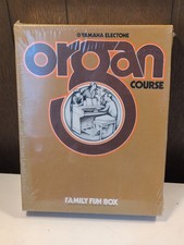 Yamaha Electone Organ Course Family Fun Box Sheet Music Manuals Vintage 1972 New