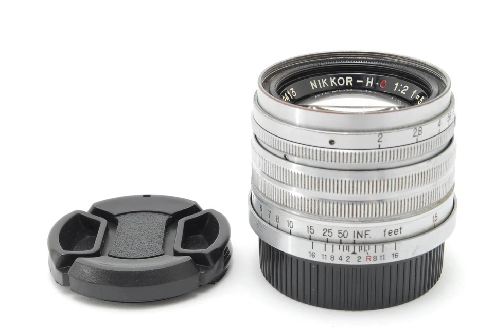 【N.MINT L39】 Nikon Nikkor HC H.C. 50mm F2 LTM Leica Screw Mount from JAPAN M72 - Image 3 of 4