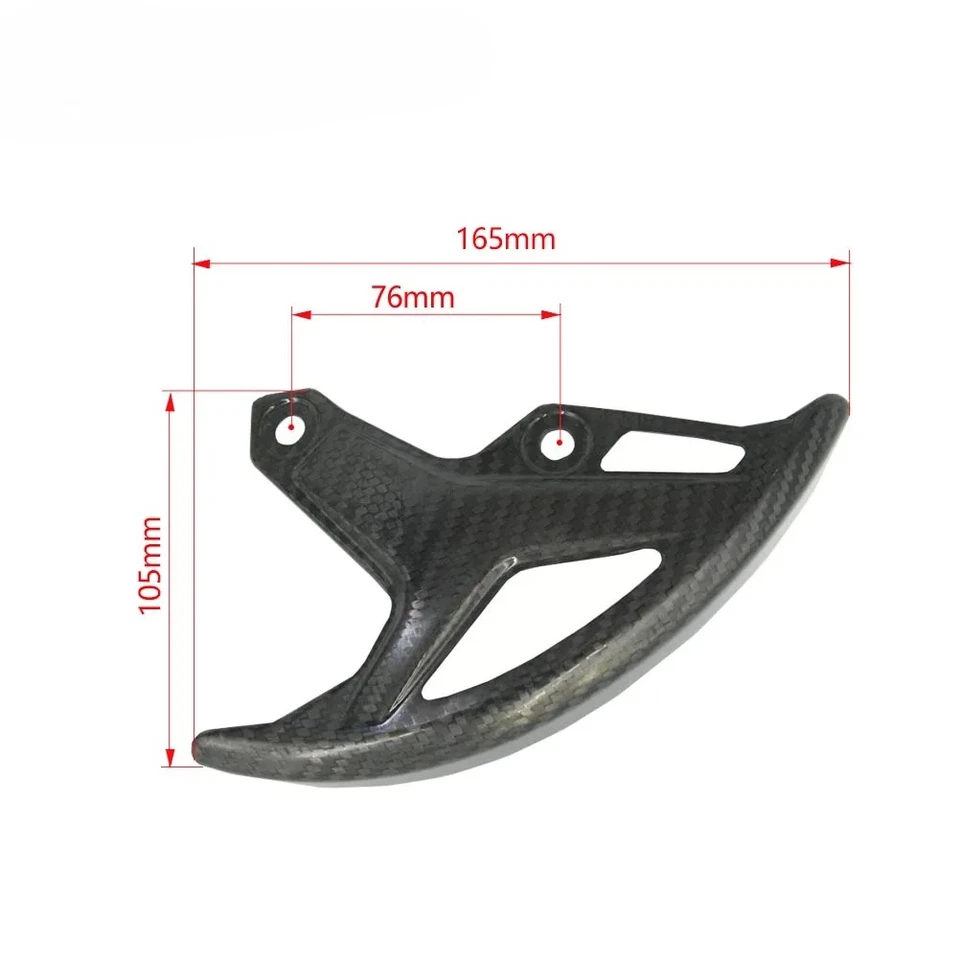 Rear Disk Guard Brake Protection Cover For HONDA CR125 CR250 CRF250R 250X 450RX - Image 2 of 4