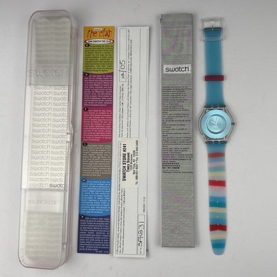 NEW Swatch Skin Watch PASTELOOP SFK231 in 2005 + Case/Papers  display picture 1