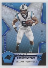 2019 Panini Rookies & Stars Rookies True Blue 42/49 Elijah Holyfield #194 sy1