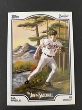 2025 Topps X Bob Ross the Joy of Baseball - Cal Ripken #66 Baltimore Orioles