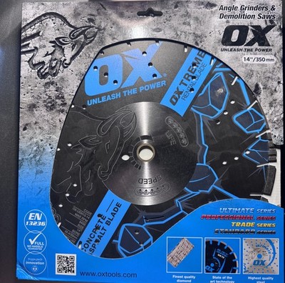 OX Tools Pro 14'' Cyclone Segmented Diamond Saw Blade - Concrete/General Purpose