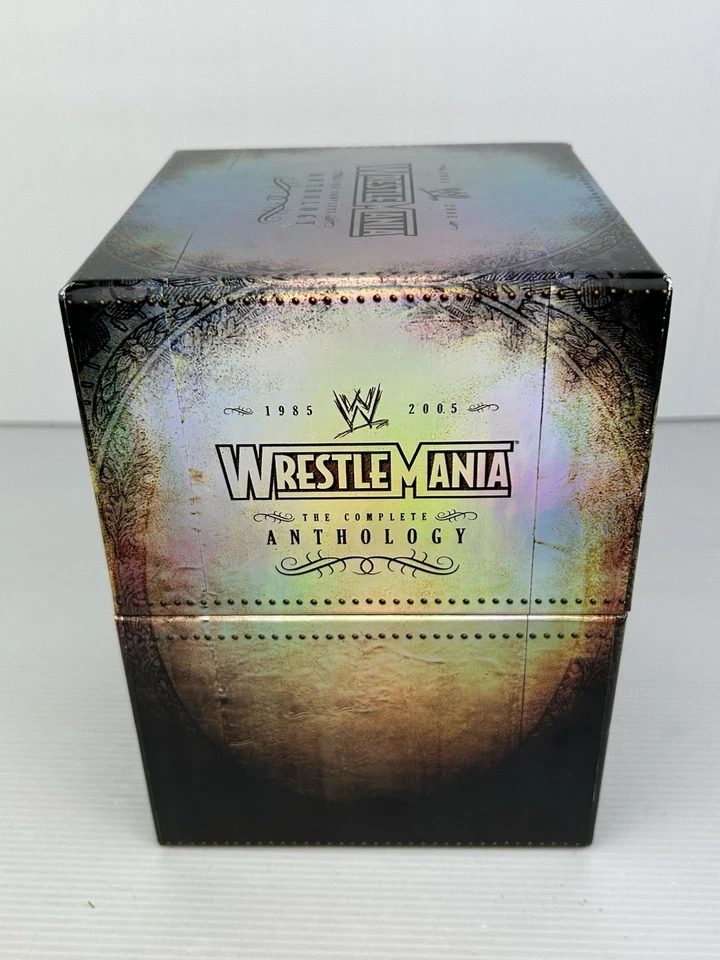 WWE WrestleMania Anthology: 21-Disc Box Set DVD, 2005 Complete Read Description - Image 2 of 4