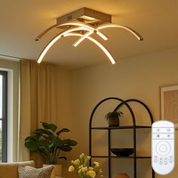 Deckenlampe Esszimmerleuchte Schlafzimmerleuchte Led Dimmbar Fernbedienung 19,8W