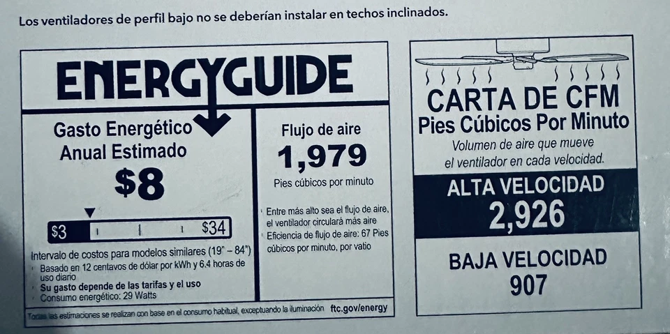 Hunter 42" inch Low Profile IV Ceiling Fan w/ Pull Chain Antique Pewter NO LIGHT - Image 4 of 4