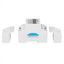 1* White 220V Single Phase Energy Meter DIN-Rail Electric 10-40A Small Volume