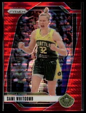 2024 Panini Prizm WNBA #88 Sami Whitcomb Red Pulsar Prizms #/299