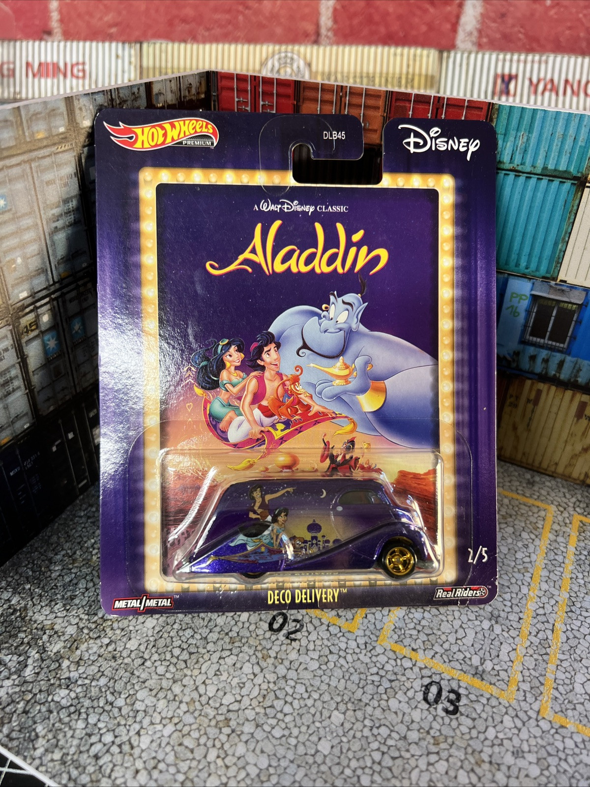 Hot Wheels Premium Disney Aladdin Deco Delivery Van 2 of 5
