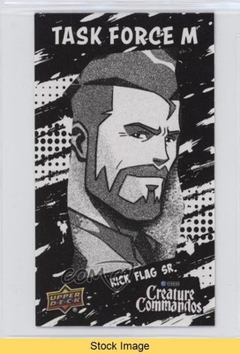 2025 Upper Deck DC Creature Commandos Task Force M Rick Flag Sr #M-6 READ sq1