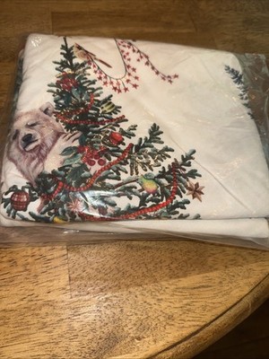 Pottery Barn Enchanted Forest Round Tablecloth 
