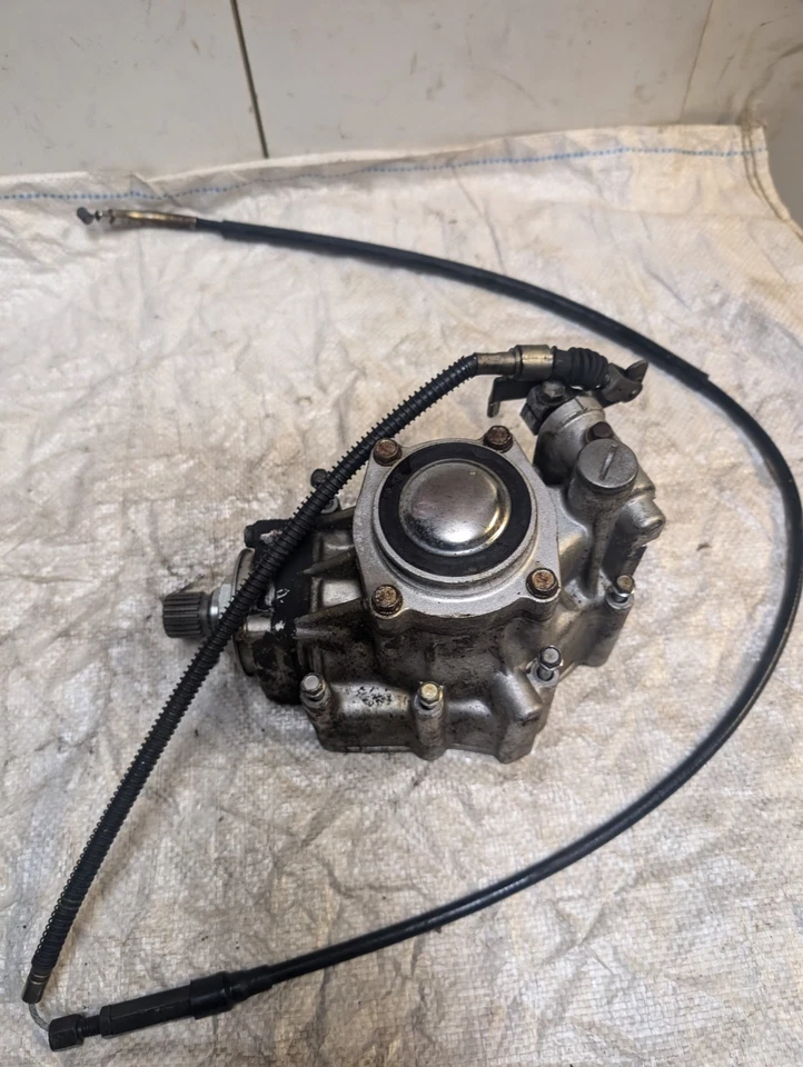 1989 Kawasaki Vulcan 750 VN750A anel de motor e pinhão conjunto de engrenagens chanfradas - Imagem 4 de 4