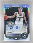 Josh Dix 2025 Bowman #CPA-JD Refractor Chrome Auto Rookie 1st RC /499