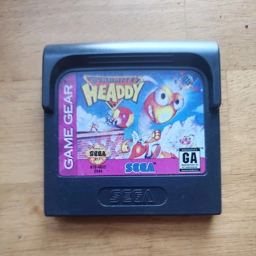 Dynamite Headdy for Sega Game Gear  Tested and Working