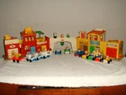 Vintage 1973 Fisher Price Play Family Village #997 With 40 Accessories